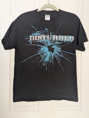 2008 Disturbed Indestructible Tour Concert T-Shirt Medium